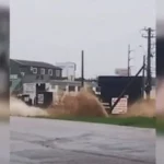 Novo deslocamento de adutora afeta abastecimento de água na Grande Florianópolis Foto da adutora localizada nas proximidades da BR-282, em Palhoça