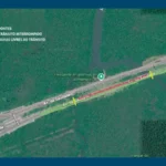 Avenida da Saudade terá interdição parcial por 45 dias em Florianópolis Mapa com os pontos de interdição na Avenida da Saudade