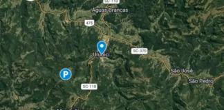 Mapa da área de buscas pelo helicóptero com o cantor Rick mostra o sinal de celular de um dos ocupantes e o último ponto emitido pela aeronave.