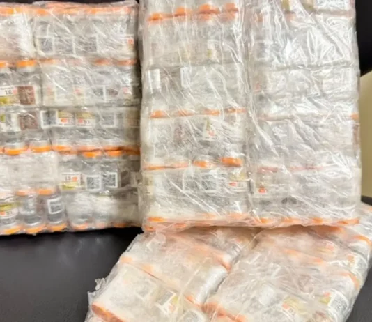 Homem é preso na BR-101, em Paulo Lopes, com 240 ampolas de medicamento para emagrecimento Pacotes com ampolas de medicamento para emagrecimento apreendidas durante fiscalização na BR-101, em Paulo Lopes.