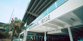 Fachada do Palácio Barriga-Verde, sede da Assembleia Legislativa de Santa Catarina (Alesc), que terá 35% de renovação na próxima legislatura.