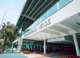 Fachada do Palácio Barriga-Verde, sede da Assembleia Legislativa de Santa Catarina (Alesc), que terá 35% de renovação na próxima legislatura.