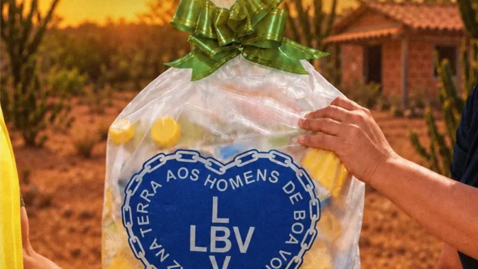 lbv-campanha-natal-1200x675 Cesta de alimentos da LBV utilizada na campanha de Natal que pretende arrecadar doações para distribuir mais de 40 mil cestas a famílias em situação de vulnerabilidade social no Brasil.