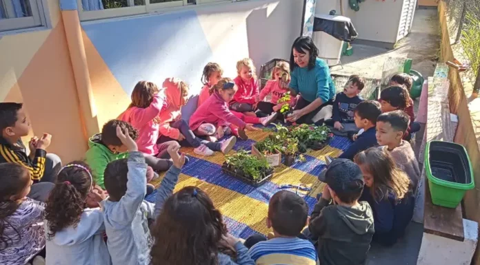 Rematrículas da Educação Infantil da rede municipal de Florianópolis começam nesta terça-feira (20) Crianças participam de atividade educativa com plantas em uma unidade de Educação Infantil de Florianópolis, cuja rede municipal abriu o período de rematrículas para 2027.